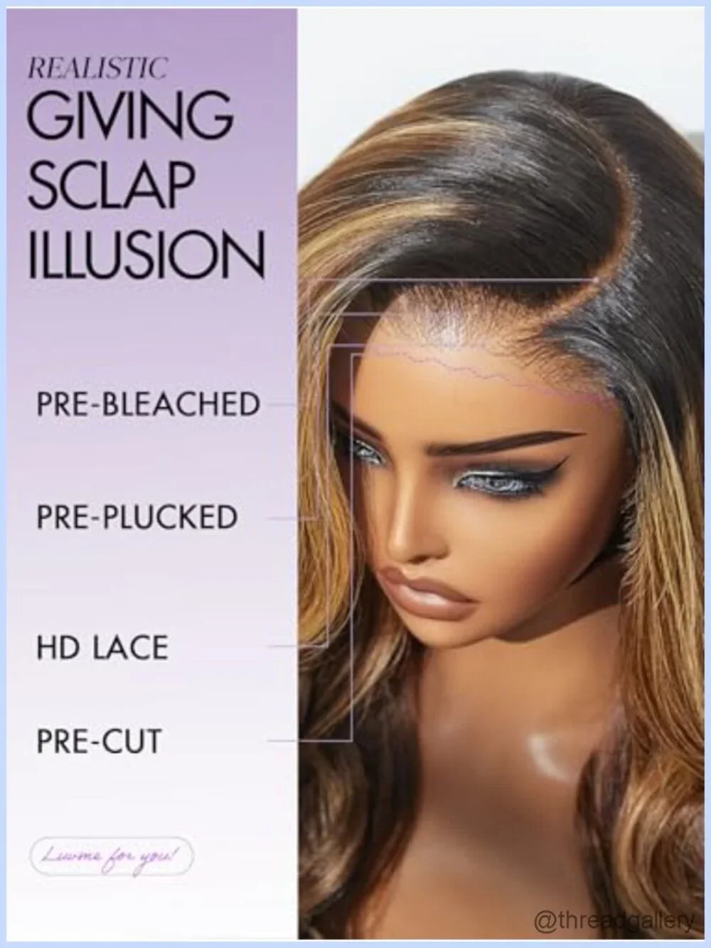 HD Lace All-Day Comfort Wig 200% Density Body Wave Lace Front Human Hair Pre